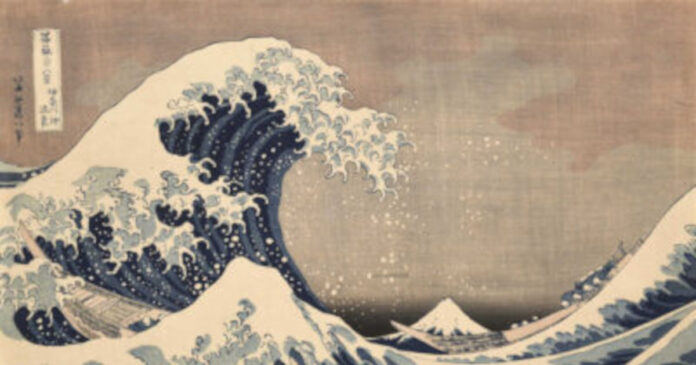 Katsushika Hokusai Die grosse Welle vor Kanagawa 1