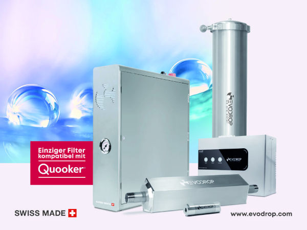 Wasseraufbereitung mit Quooker von Evodrop