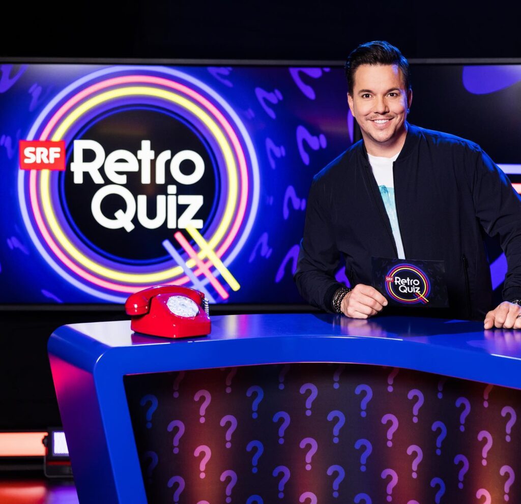 Sven Epiney moderiert «SRF Retro Quiz».