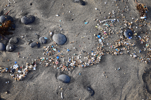 Mikroplastik in den Meeren