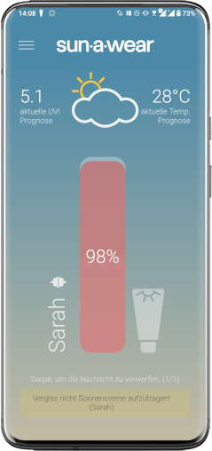 Sonnenschutz App