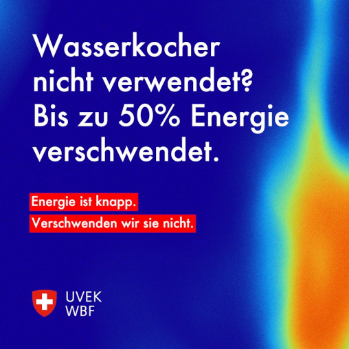 Kampagne Bundesrat Stromsparen