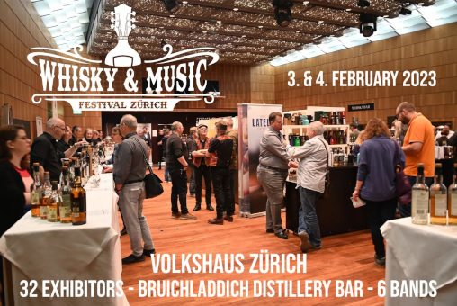Flyer Whisky & Music Festival Zürich