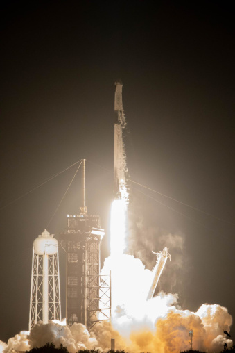 Falcon-9 Rakete SpaceX Start