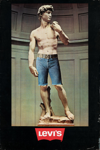 Werbung von Levi's: Michelangelos David mit Jeans