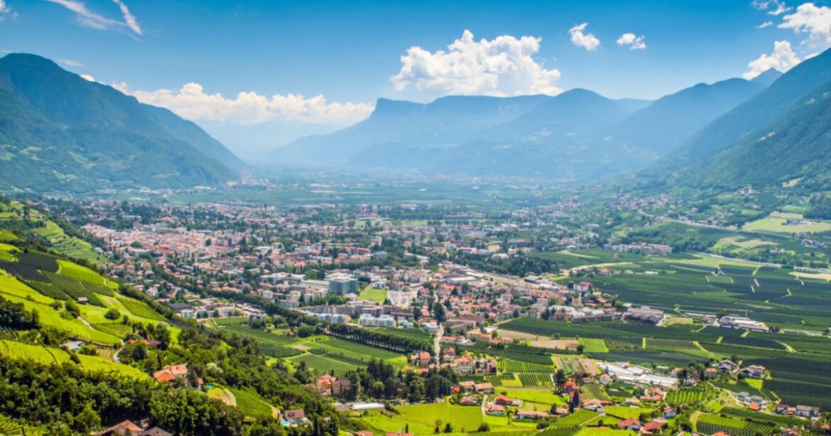Hotel in Meran Landschaft
