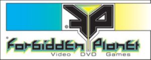 Das Logo von Forbidden Planet aus Regensdorf