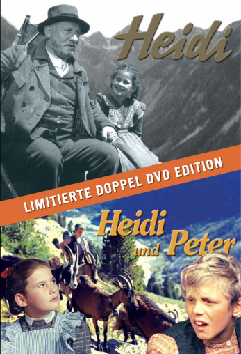 DVD-Box mit zwei Heidi-Filmen