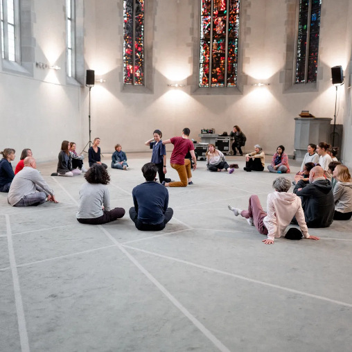 Workshop auf Kirchenboden Stilles Zürich