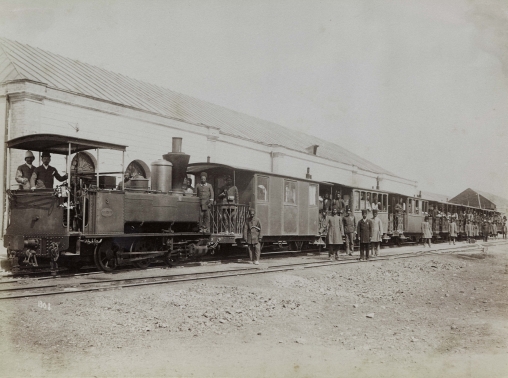 Die Eisenbahn von Teheran im 19. Jahrhundert