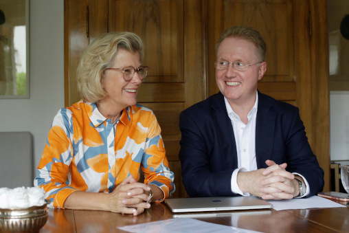 Beatriz Schreib und Bjarne Bäth-Albertini. MarteriaBona