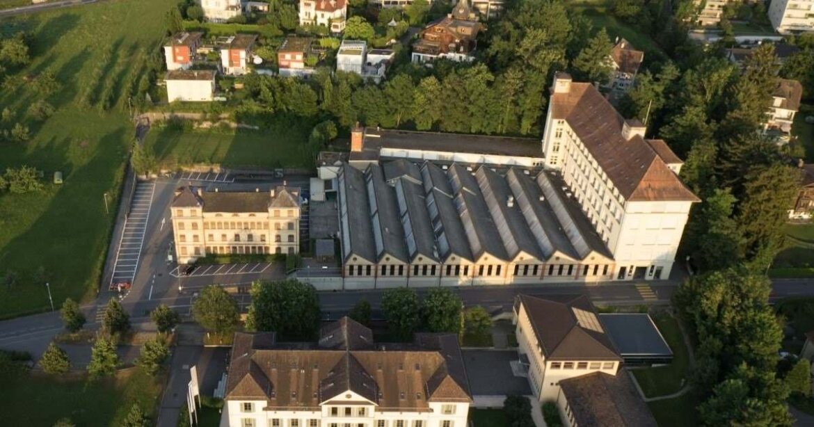 Theilerareal, Gelände der ehemaligen Landis & Gyr Fabrik