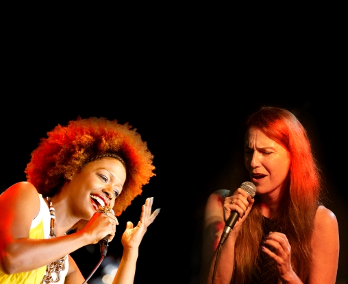 Die Kubanerin Susana Orta und die Uruguayerin Marisol Redondo singen gemeinsam auf der Bühne